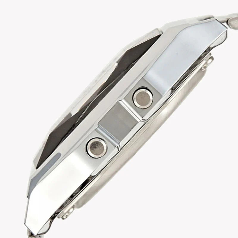 Casio A159wad-1df Stylish Durability - Modern Digital Timepiece With Stainless Steel Band by i-watch