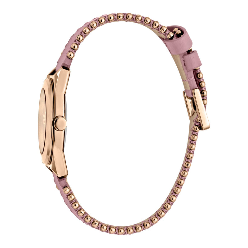 Esprit Women's Watch With Rose Gold Stainless Steel Case And Pink Leather Band by i-watch