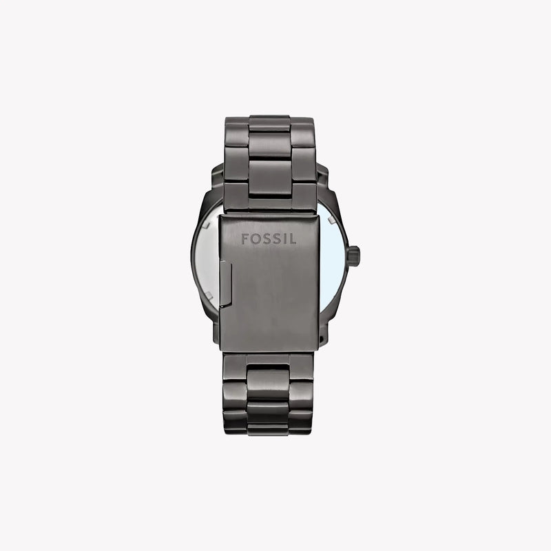 Fossil Men's Grey Stainless Steel Watch, Black Dial | Fs4774 by i-watch