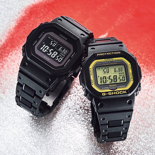 Casio G-Shock Men's Black Resin Watch, Stainless Steel Case | Gw-B5600bc-1ber