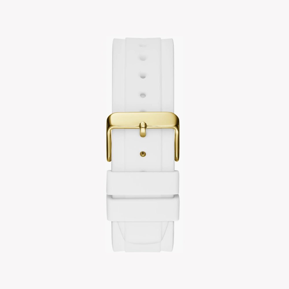 Guess Men's White Silicone Watch, Digital Display | Gw0340g1 by i-watch