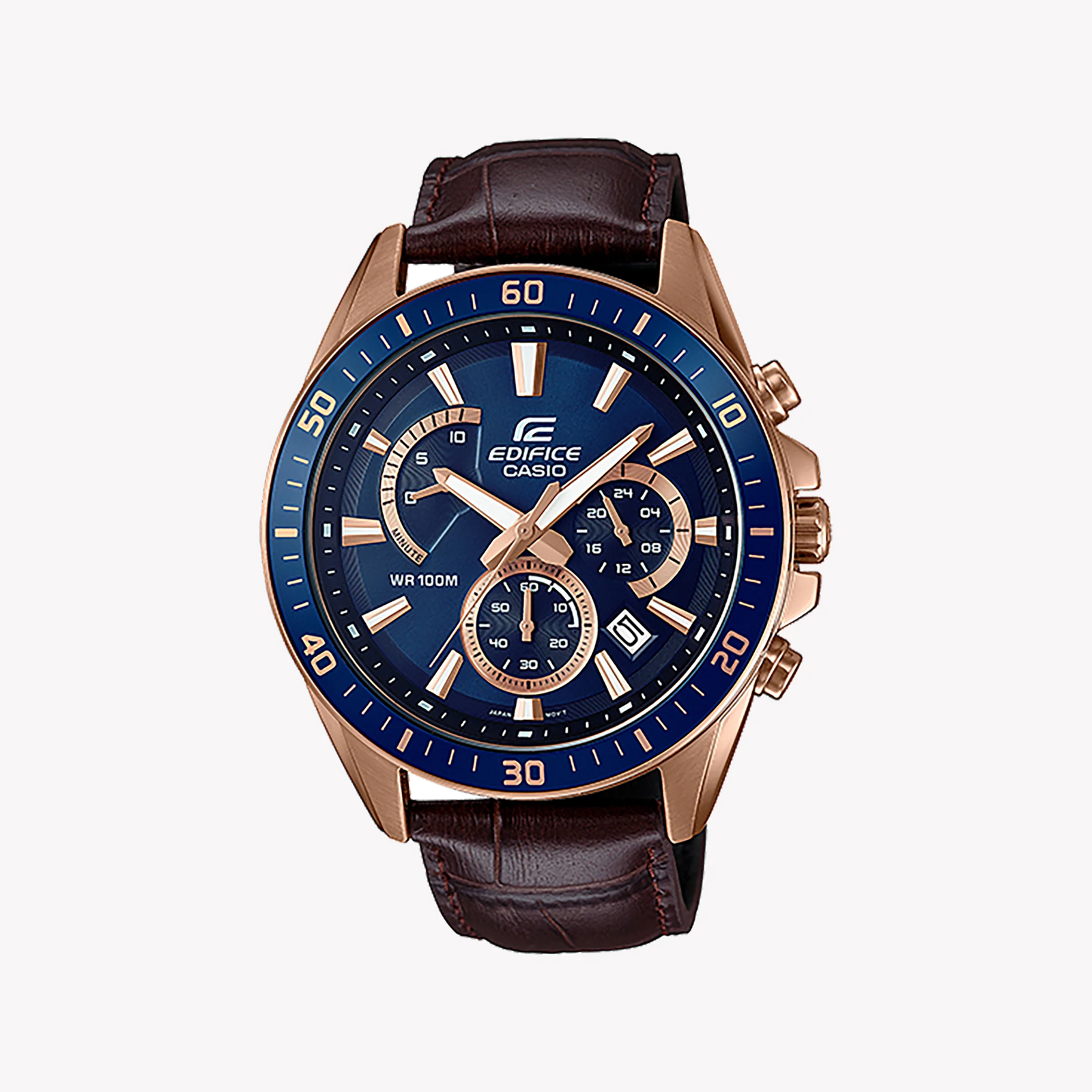 Edifice Efr-552gl-2avudf - Tough & Sporty Rose Gold Men's Watch by i-watch