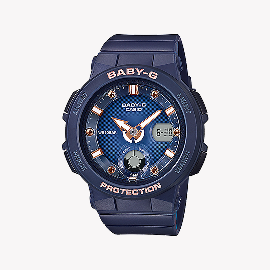 BGA-250-2A2DR BABY-G DASHING BLUE - SPORTY STYLE FOR ACTIVE WOMEN!