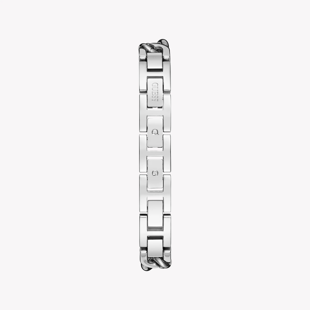 Guess Women's Silver Stainless Steel Watch, White Dial | Gw0758l1 by i-watch