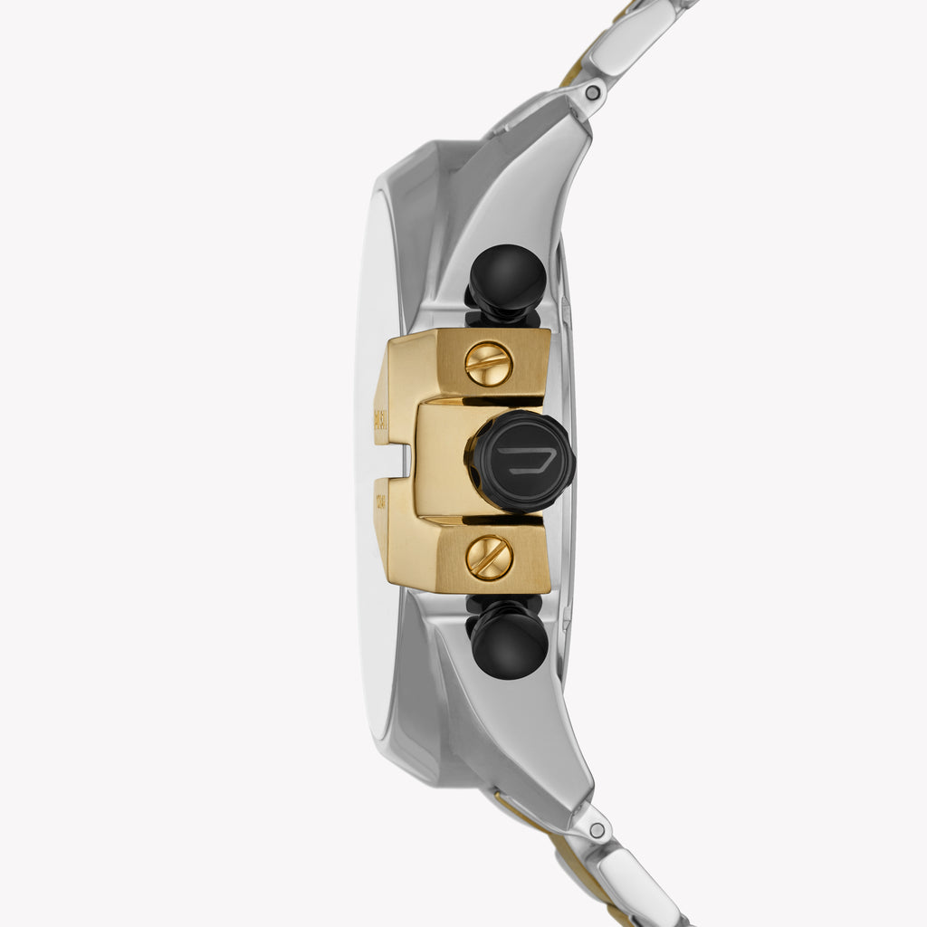 DIESEL DZ4581 BOLD STATEMENT - MEN'S ROBUST STEEL WATCH WITH STRIKING BLACK DIAL-i-Watch-2