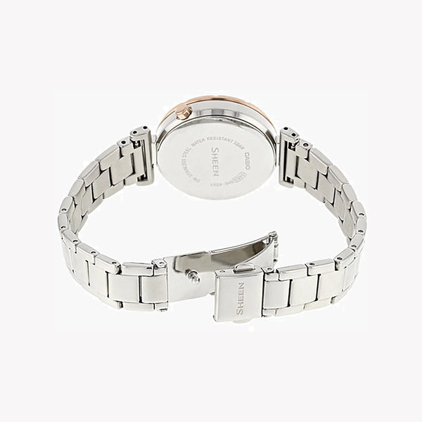 Casio She-4051sg-4audf Elegant Sporty - Rose Gold Charm Timepiece For Women With Stainless Steel Band by i-watch