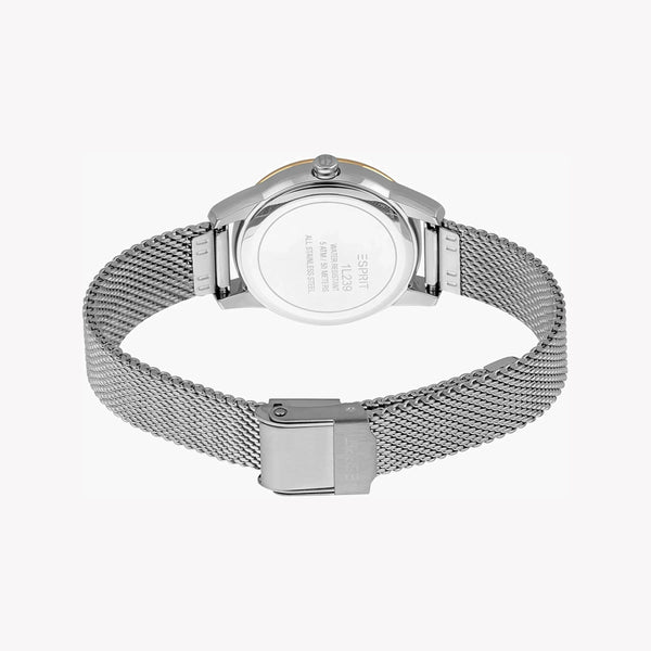 Esprit Women's Silver Stainless Steel Watch, Silver Dial | Es1l130m0035 by i-watch