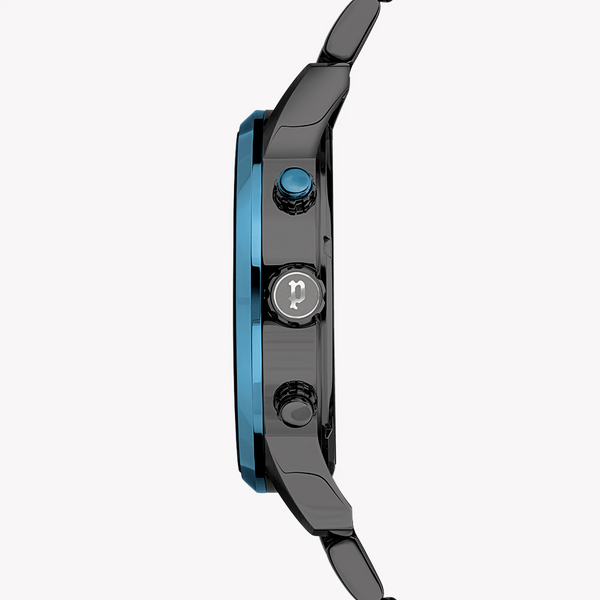 Police Men's Black & Gray Stainless Steel Watch | Pewjk2003440 by i-watch