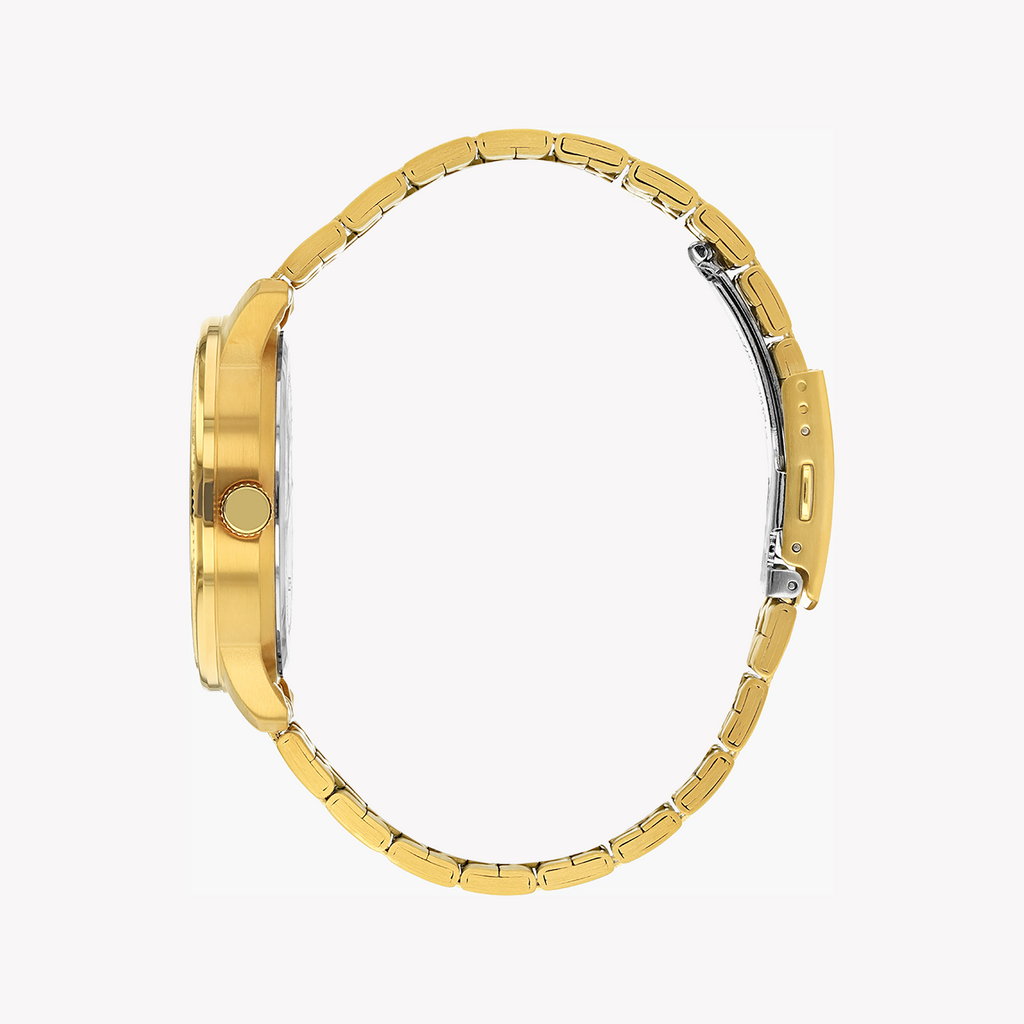 CITIZEN DZ0052-51E - BOLDLY SOPHISTICATED BLACK & GOLD MEN'S WATCH-i-Watch-3