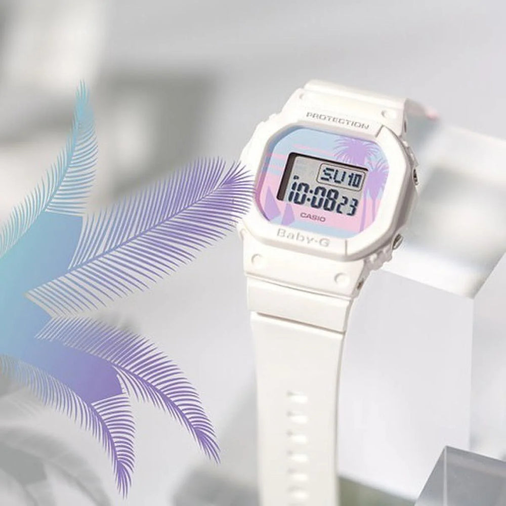 Baby-G Bgd-560bc-7dr - Chic Adventure Timepiece With Pristine White Design by i-watch