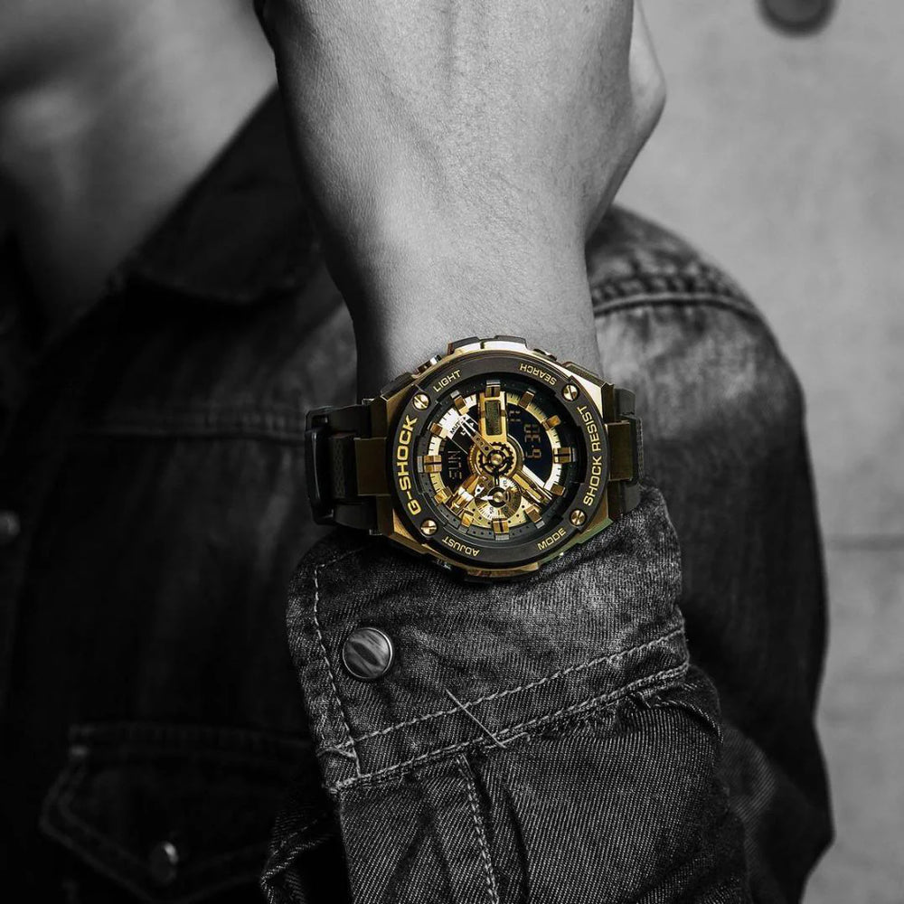 Casio G-Shock Gst-B100d-1adr - Tough & Sporty Stainless Steel Men's Watch by i-watch
