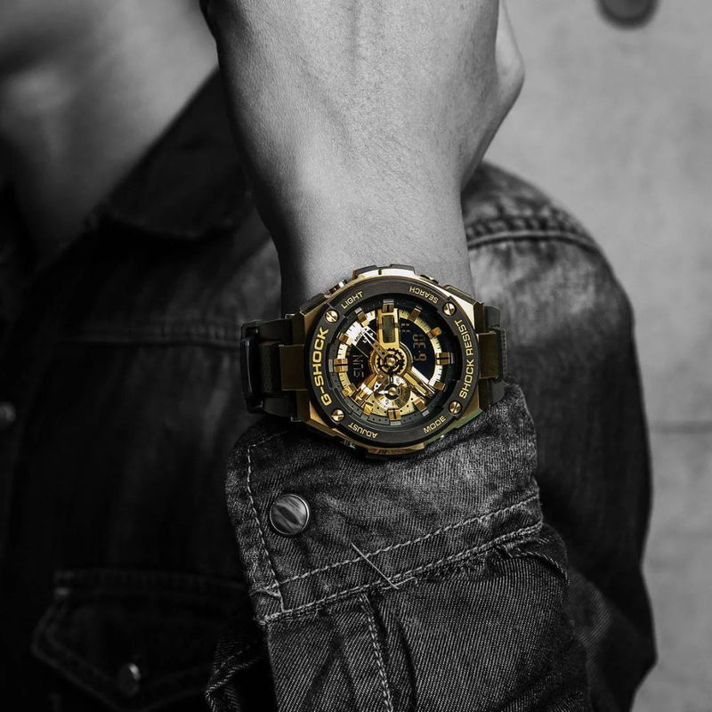 Casio G-Shock Gst-B100d-1adr - Tough & Sporty Stainless Steel Men's Watch by i-watch