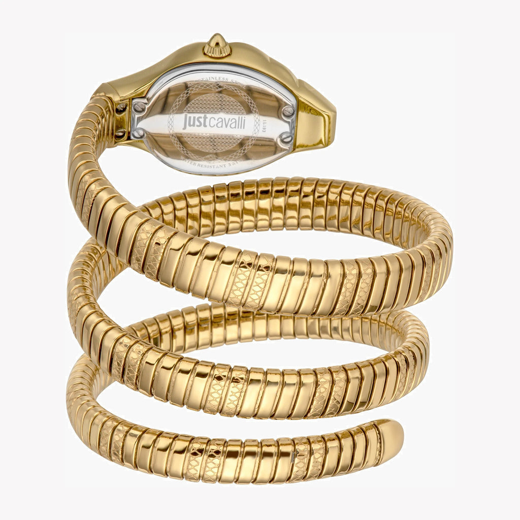 JUST CAVALLI Women's Watch with Gold Stainless Steel Case and Gold Stainless Steel Band-i-Watch-3