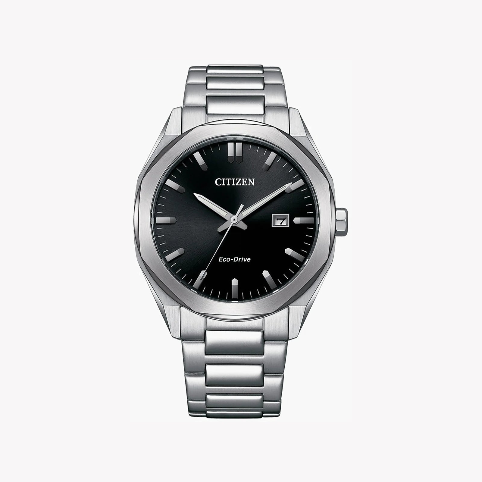 Citizen Bm7600-81e Men's Eco-Drive - Precision Meets Modern Elegance In Stainless Steel by i-watch