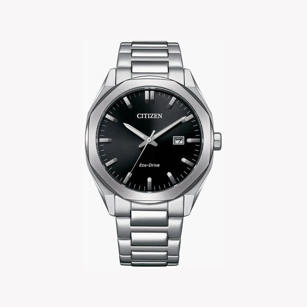 Citizen Bm7600-81e Men's Eco-Drive - Precision Meets Modern Elegance In Stainless Steel by i-watch