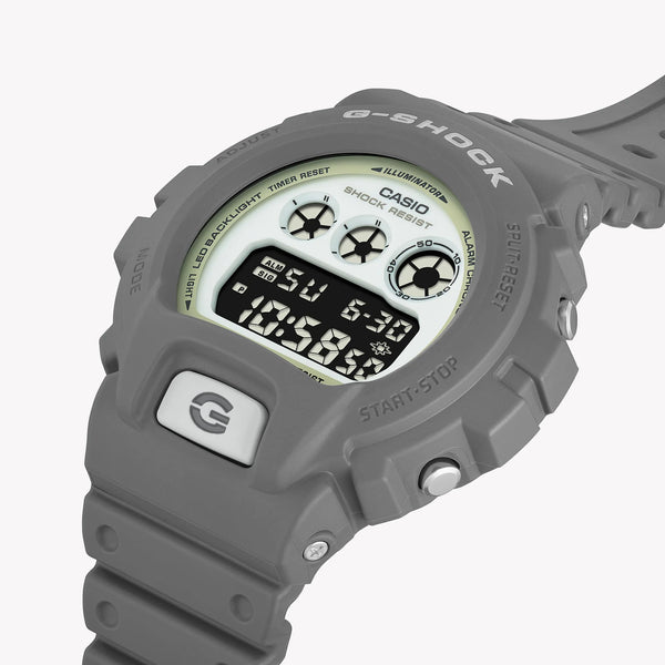 G-Shock Men's Gray Resin Watch, Shock Resistant | Dw-6900hd-8dr by i-watch