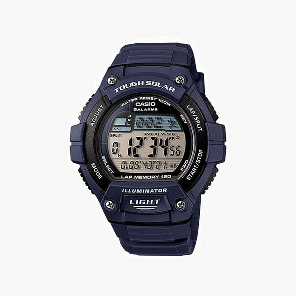 Casio W-S220-2avfd Adventure Ready - Sporty Black Resin Men's Digital Watch by i-watch