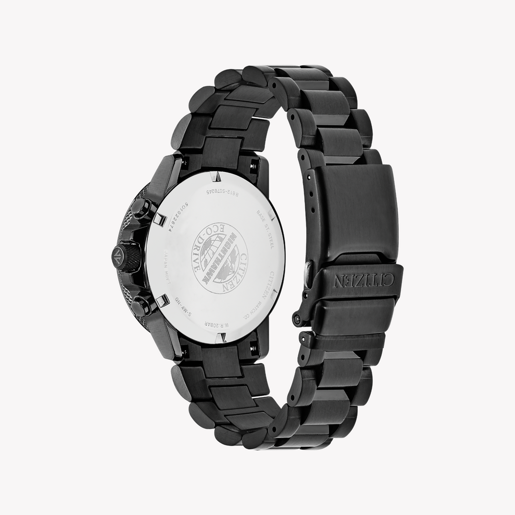 CITIZEN CA0295-58E BLACK STAINLESS STEEL - POWERFUL ECO-DRIVE MEN'S WATCH-i-Watch-2