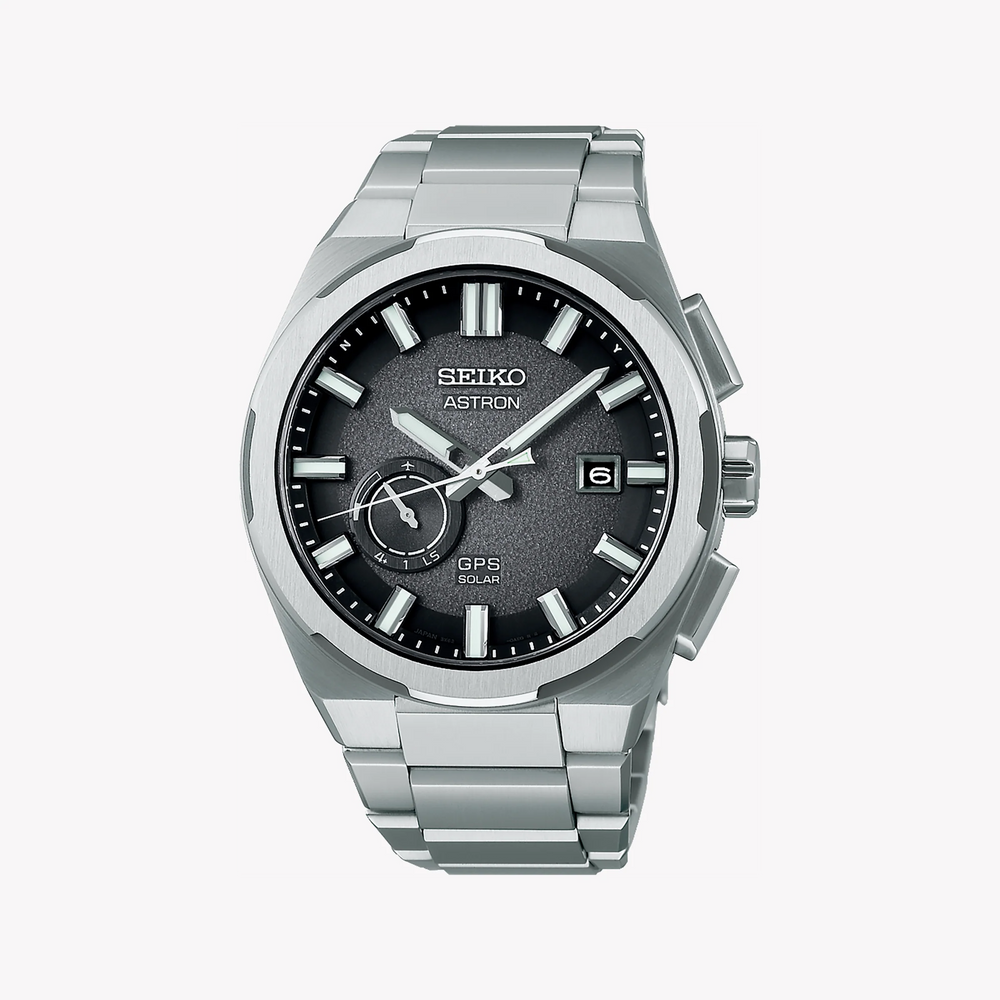 Seiko Men's Stainless Steel Watch, Silver Case | Ssj025 by i-watch