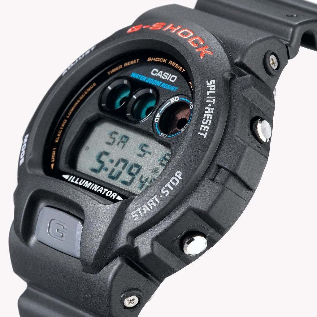 CASIO G-SHOCK DW-6900-1VDR - BOLD ADVENTURER SERIES Men's Watch with black resin band and striking digital dial-i-Watch-4
