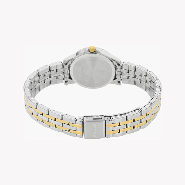 Citizen Eq0608-55a - Elegantly Timeless Women's Watch With Luxe Gold & Silver Design by i-watch