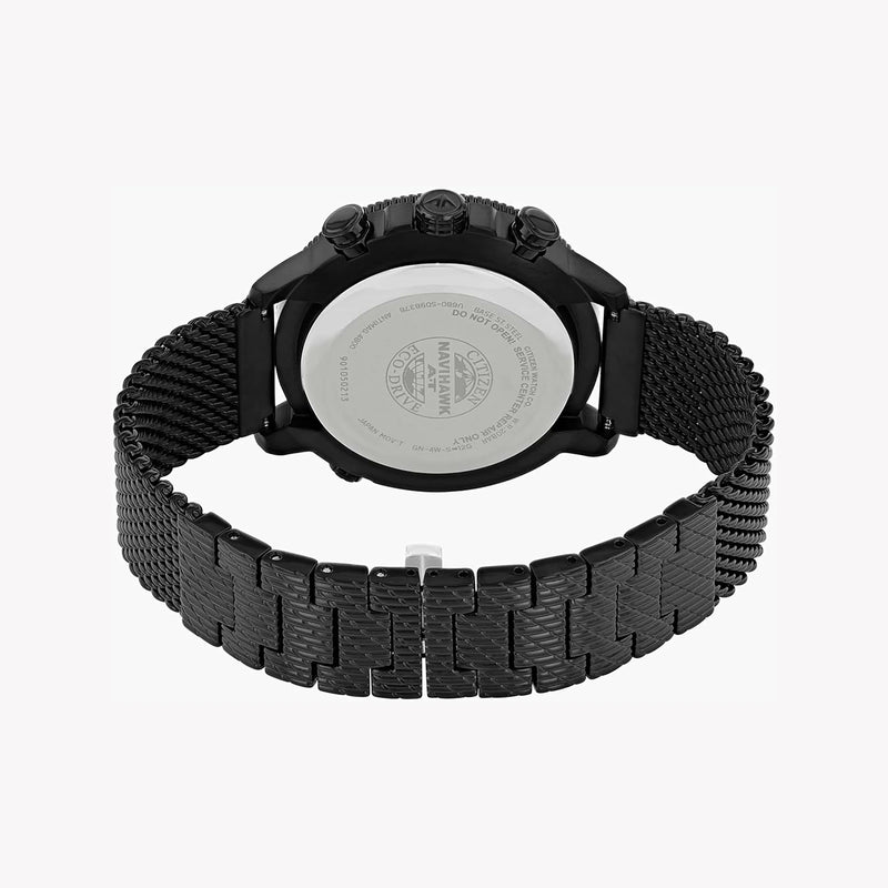 Citizen Jy8037-50e Atomic Eco-Drive - Bold Black Stainless Steel Men's Watch by i-watch