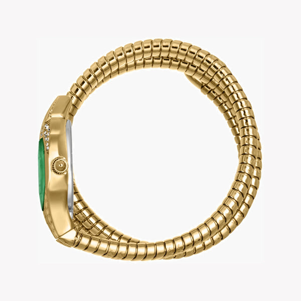 Just Cavalli Women's Gold Stainless Steel Watch, Green Dial | Jc1l193m0035 by i-watch