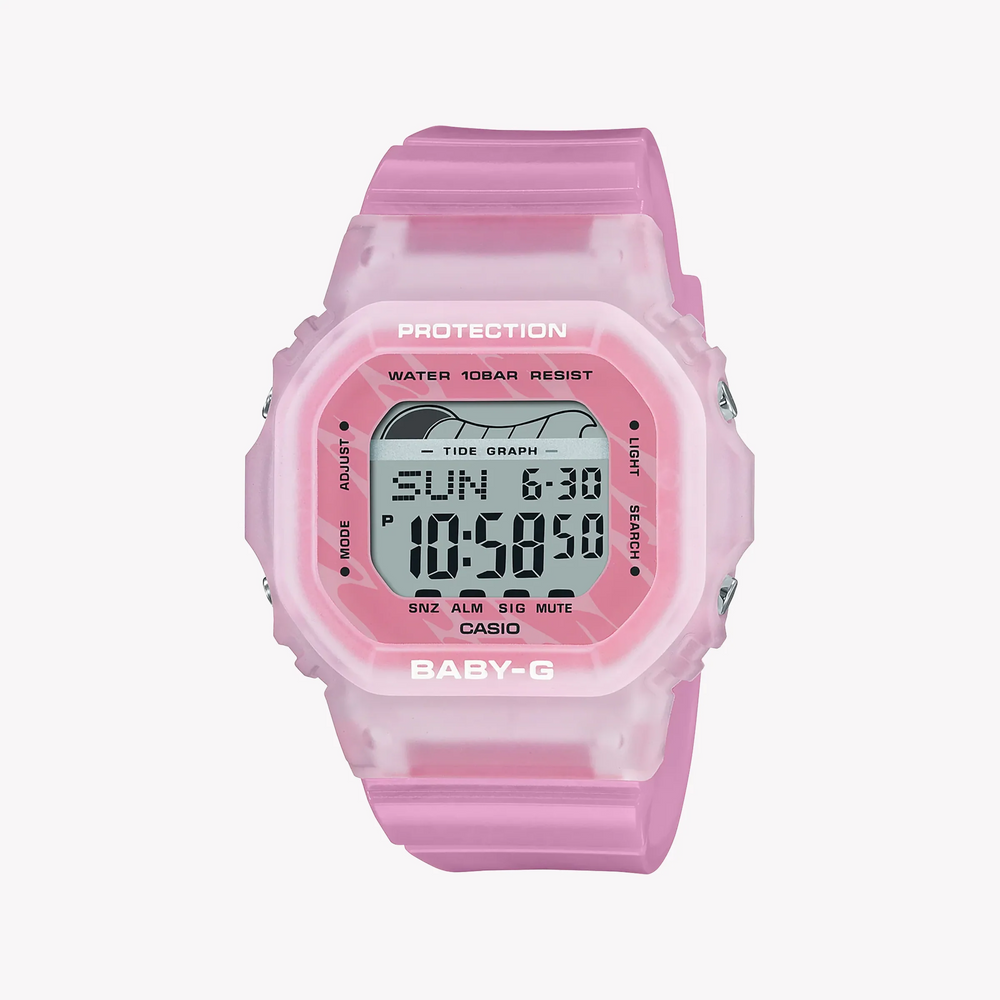 Pink Baby-G Blx-565s-4dr - Adventure Ready Women's Watch With Tide Graph & Shock Resistance by i-watch