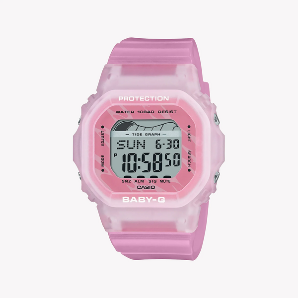 Pink Baby-G Blx-565s-4dr - Adventure Ready Women's Watch With Tide Graph & Shock Resistance by i-watch