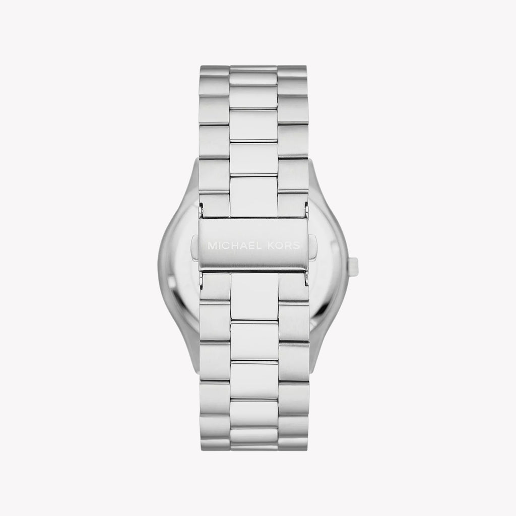 MICHAEL KORS MK1060SET - BOLD SOPHISTICATION MEN'S WATCH WITH STUNNING BLUE DIAL & SILVER STAINLESS STEEL-i-Watch-3