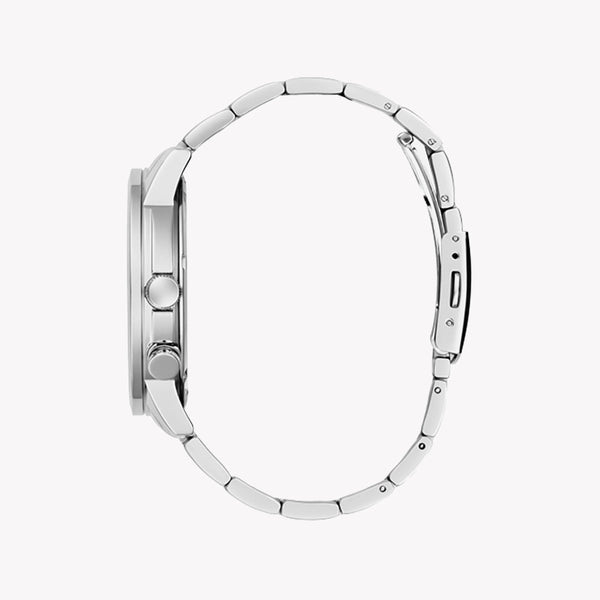 Guess Men's Silver Stainless Steel Watch, Silver Dial | Gw0490g1 by i-watch