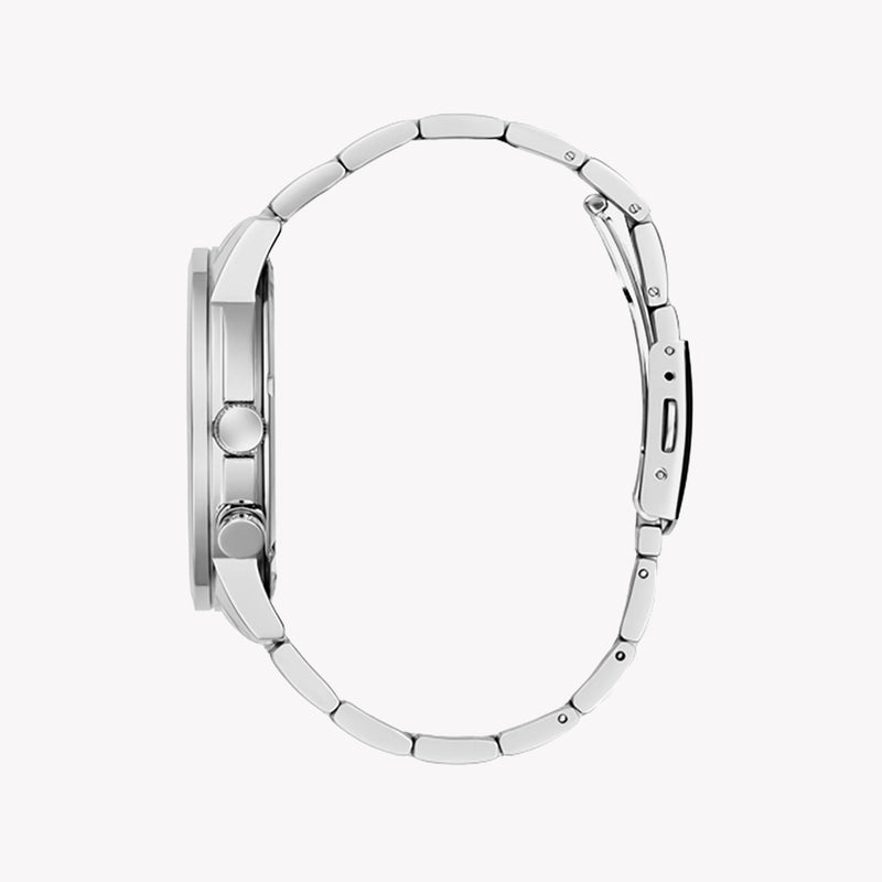 Guess Men's Silver Stainless Steel Watch, Silver Dial | Gw0490g1 by i-watch