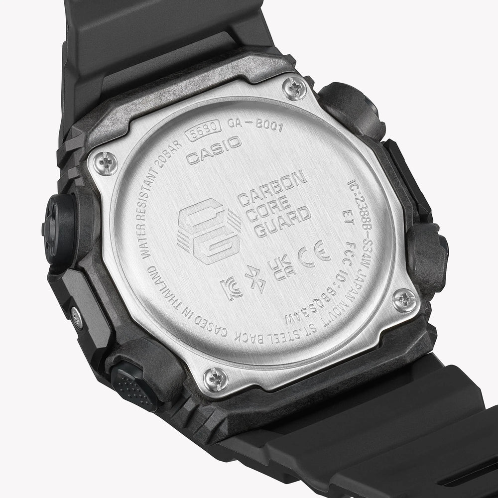 Casio G-Shock Men's Black Resin Watch, Carbon Case | Ga-B001-1aer by i-watch
