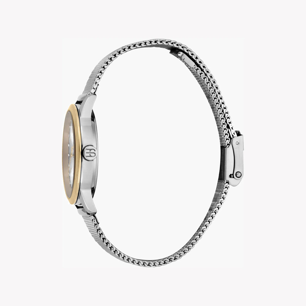 Esprit Women's Silver Stainless Steel Watch, Silver Dial | Es1l186m0075 by i-watch