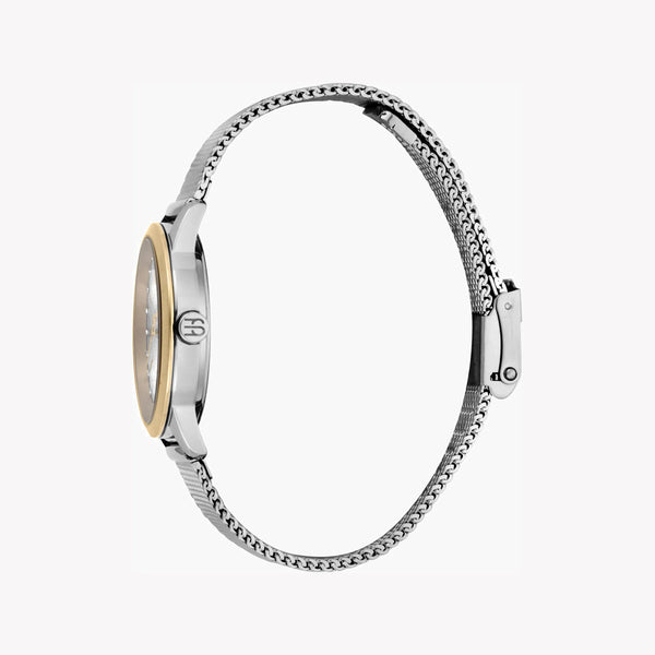 Esprit Women's Silver Stainless Steel Watch, Silver Dial | Es1l186m0075 by i-watch