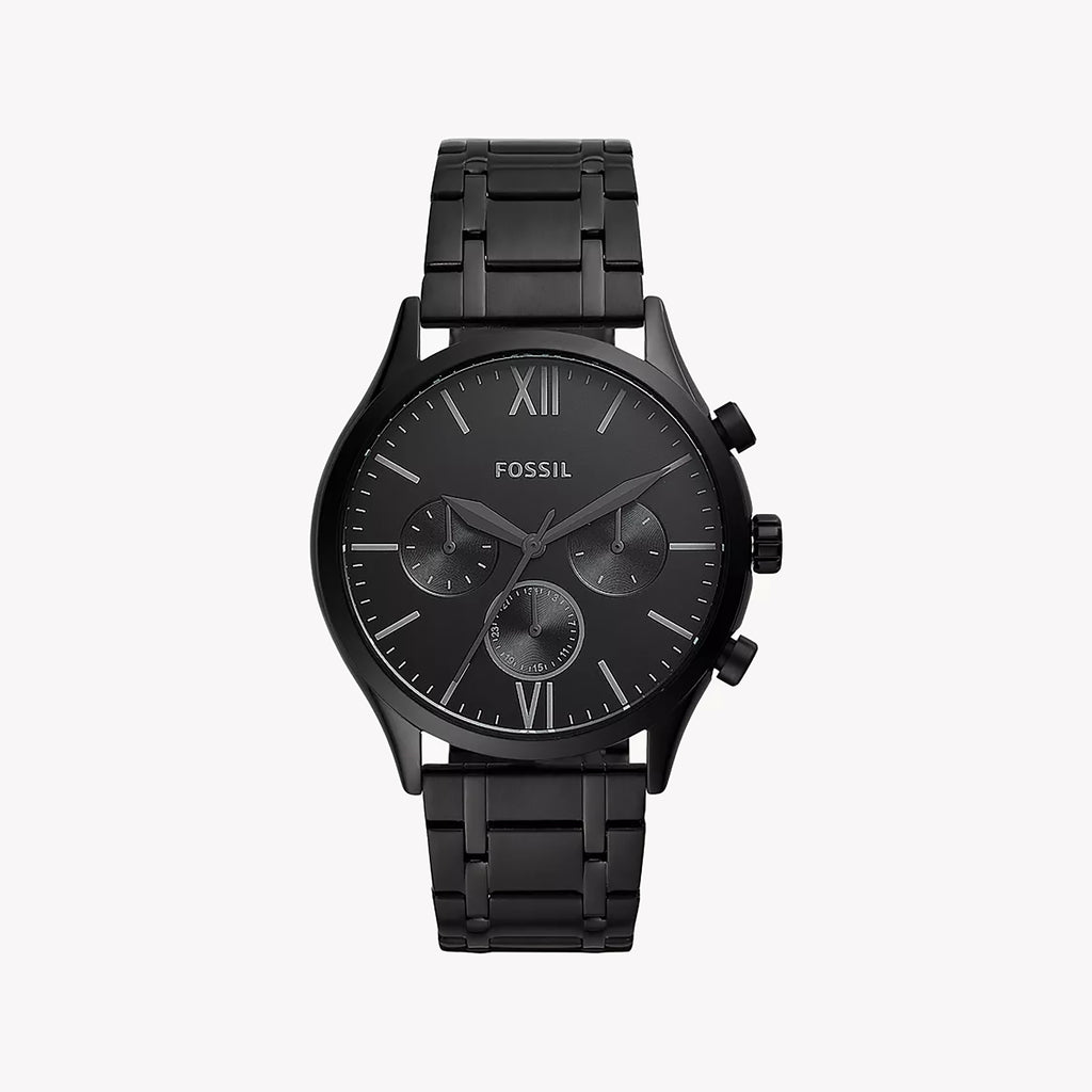 FOSSIL BQ2365 SILVER STRIKER - MODERN MEN'S QUARTZ WATCH with Stainless Steel Band and Bold Aesthetic
