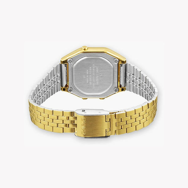 Casio Unisex Gold Watch, Metal Strap | La-680wega-1er by i-watch