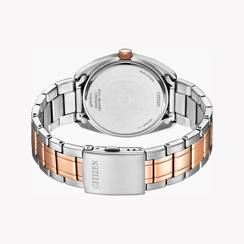 Citizen Men's Rosegold & Blue Watch, Stainless Steel | Bi5104-57l by i-watch