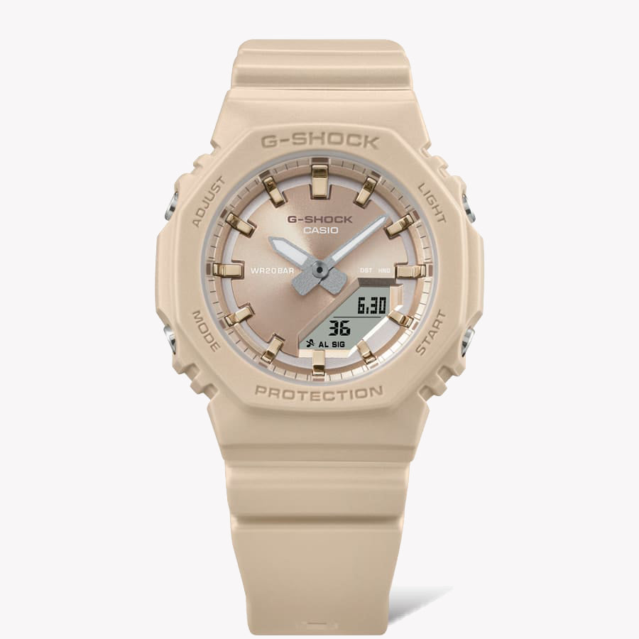 CASIO G-SHOCK GMA-P2100ST-9AER ELEGANT ADVENTURE - WOMEN'S BEIGE BIO-RESIN WATCH-i-Watch-2