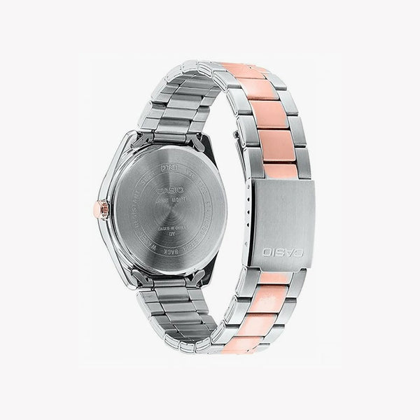 Casio Women's Silver-Pink Watch, Metal Case | Ltp-1302prg-3avef by i-watch