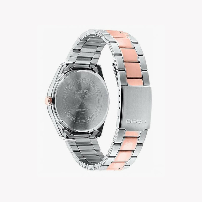 Casio Women's Silver-Pink Watch, Metal Case | Ltp-1302prg-3avef by i-watch