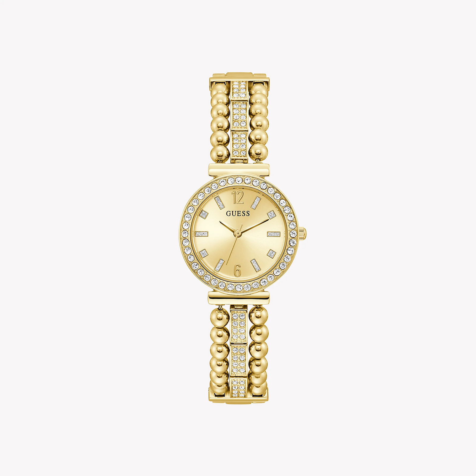 Guess Women's Gold Stainless Steel Watch, Champagne Dial | Gw0401l2 by i-watch