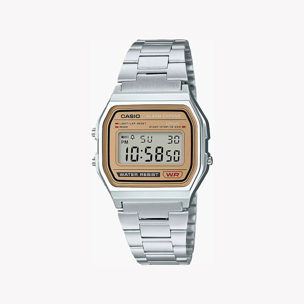 Casio Unisex Resin/Metal Watch, Elegant Design | A158wea-9ef by i-watch