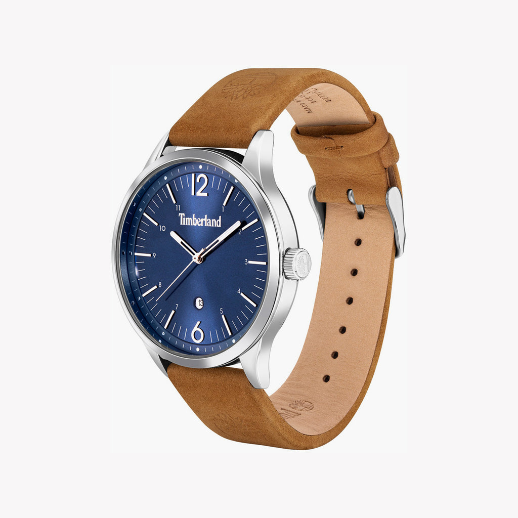 TIMBERLAND TDWJB2000350 ADVENTURE READY - MEN'S RUGGED STAINLESS STEEL WATCH WITH BROWN LEATHER BAND-i-Watch-3