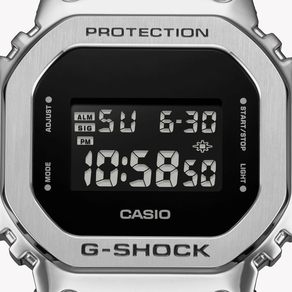 Casio G-Shock Men's Silver & Black Resin Watch | Gm-5600u-1er by i-watch