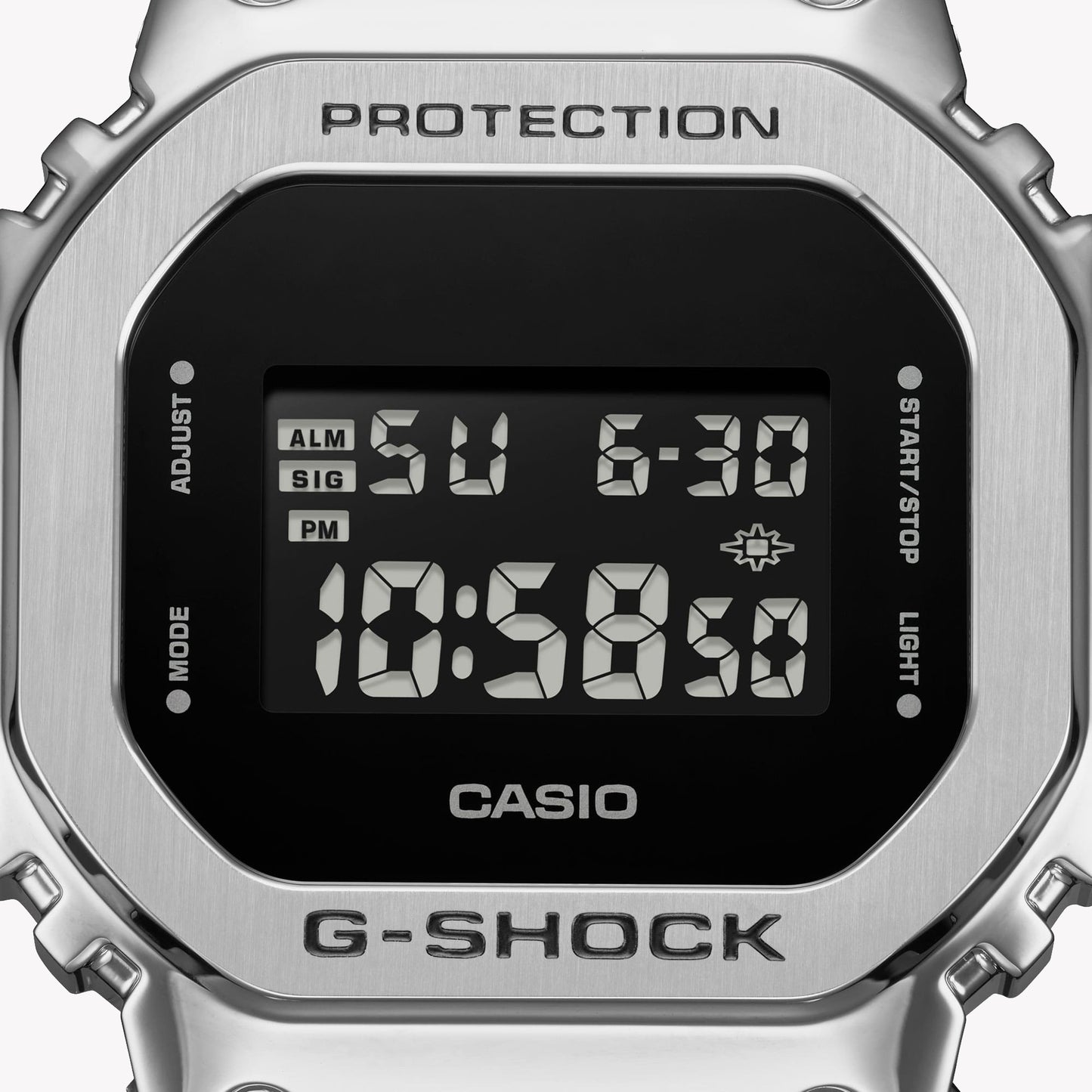 CASIO G-SHOCK GM-5600U-1 THE ORIGIN METAL COVERED Steel Men's Watch