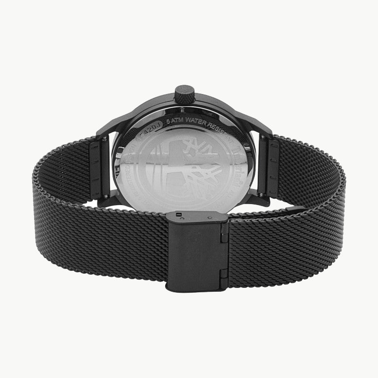 TIMBERLAND TBL15420JSB02MM BLACK STEEL ADVENTURE WATCH - STYLE MEETS FUNCTIONALITY-i-Watch-2