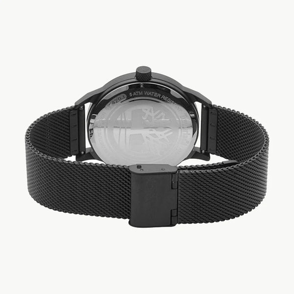 Timberland Men's Black Stainless Steel Watch, Black Dial | Tbl15420jsb02mm by i-watch