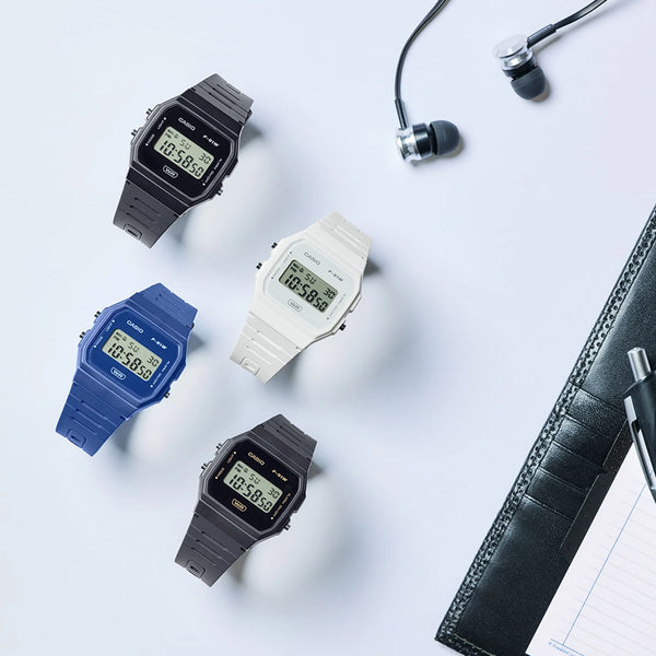 Casio Unisex Resin Watch, Black | F-91wb-1aef by i-watch