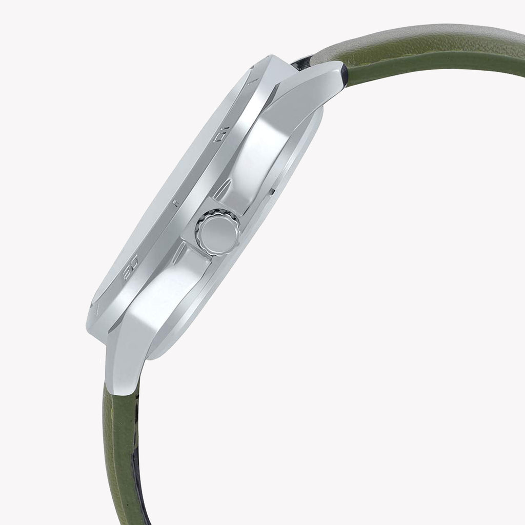 CASIO MTP-V004L-3BUDF - ADVENTURE-READY MEN'S WATCH WITH ELEGANT GREEN LEATHER BAND-i-Watch-2